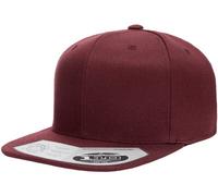 Flexfit 110 Classic Snapback Chapeau, Bordeaux, Taille Unique Homme