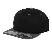 Flexfit 110 Fitted Snapback Casquette - Noir / Gris