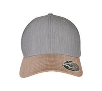 Flexfit 110 Melange Mix Cap Casquette de Baseball, Gris/Kaki, Taille Unique Mixte