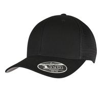 Flexfit 110 Trucker Mesh Snapback Cap - Noir