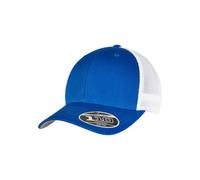 Flexfit 110 Trucker Mesh Snapback Cap - royal / weiß