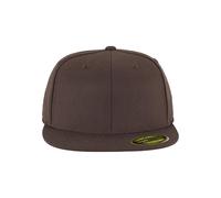 Flexfit Mixte Premium 210 Fitted Brown L/Xl (7 ¼-7?) Casquette, Marron - Marron, L-XL EU