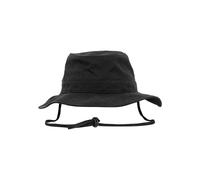 FLEXFIT 5004AH | Chapeau de pêcheur, large bord plat - Couleur : Noir - Taille : One Size