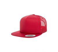 FLEXFIT 6005FF | Foam Trucker Cap / Casquette / Bonnet - Couleur : Rouge - Taille : One Size