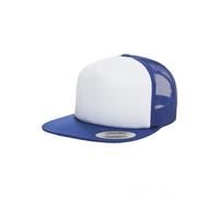 FLEXFIT 6005FW | Foam Trucker with white Front Cap / casquette / bonnet - Couleur : Royal/White/Royal - Taille : One Size