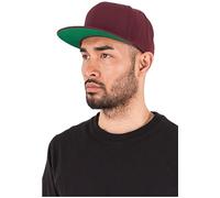 Flexfit Casquette 6089 Classic 6 panneaux Snapback Enfant Marron Taille unique