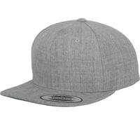 FLEXFIT 6089M | Casquette Snapback classique / casquette / bonnet / chapeau - Couleur : Heather Grey - Taille : One Size