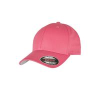FLEXFIT 6277 | Wooly Combed Cap / Casquette / Bonnet / Chapeau Stable Front - Couleur : Dark Pink - Taille : S/M