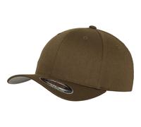 FLEXFIT 6277 | Wooly Combed Cap / Casquette / Bonnet / Chapeau Stable Front - Couleur : Olive - Taille : L/XL