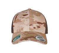 Flexfit 6606MC-Retro Trucker Multicam Casquette de Baseball, Unisexe, arid/Marron, Taille Unique, Aryd/Marron, Taille Unique