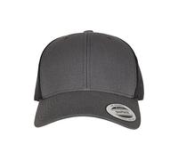Flexfit 6606t-retro Trucker 2-Tone Casquette de Baseball, Carbone/Noir, Taille Unique Mixte