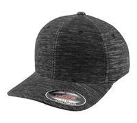 Flexfit Bonnet Baseball en Jersey Twill Gris Mêlé Stretch Fit S/M L/XL