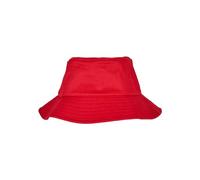 Flexfit Bonnet Coton sergé pour Enfant Chapeau, Rouge, Taille Unique Mixte