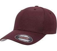 Flexfit Bonnet en Laine mélangée pour Homme Capuchon, Bordeaux, S/M Mixte