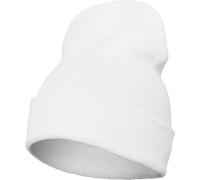 Flexfit Bonnet Heavyweight Long Bonnet White Einheitsgröße