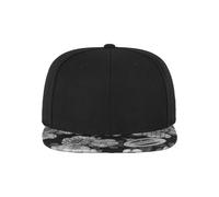 Flexfit Bonnet Roses Snapback Taille Unique Multicolore - Noir/Gris