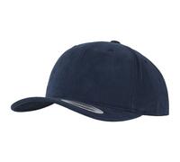 Flexfit Brushed Cotton Twill Mid-Profile Cap - Navy