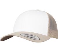 Flexfit By Yupoong Casquette de baseball Retro Trucker RW7565 (taille unique) (Kaki/Blanc)