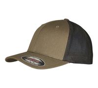 Flexfit Camionneur Recyclé Maille Casquette Yupoong Économique Bonnet 2-Tone S /