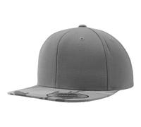 Flexfit Camo Visor Snapback Cap - Grey