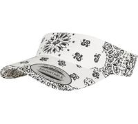 Flexfit Cap Bandana Print Visor white White Einheitsgröße