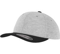 Flexfit Cap Double Jersey 2-Tone Grey/Black L/XL