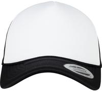 Flexfit Cap Foam Trucker Cap Curved Visor Black/White/Black Einheitsgröße