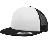 Flexfit Cap Foam Trucker with White Front Black/White/Black Einheitsgröße
