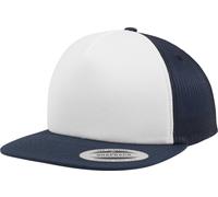 Flexfit Cap Foam Trucker with White Front Nvy/White/Nvy Einheitsgröße