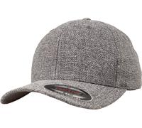 Flexfit Cap Melange Cap Dk.Heathergrey S/M
