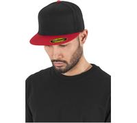 Flexfit Cap Premium 210 Fitted 2-Tone Black/Red S/M