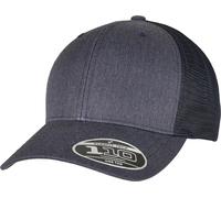Flexfit Casquette 110 Melange Trucker Heather Grey/Navy Einheitsgröße