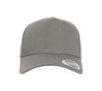 Flexfit Casquette 5-Panel Curved Classic Snapback Mixte Gris Taille Unique