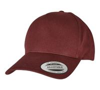 Casquette snapback incurvÃ© 5 panneaux Flexfit Classic Rouge TU