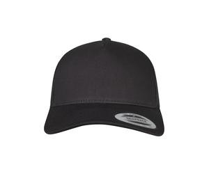 Flexfit Casquette '5-Panel Retro Trucker' greige / noir, Taille 55-60