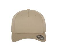 Flexfit Casquette 5 Panneaux – Légère et respirante – Adulte L/XL Beige/Kaki