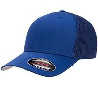 Flexfit Casquette ajustée en Maille Camionneur Chapeau, Noir, Taille Unique Mixte