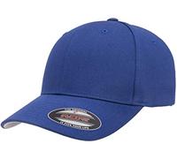 Flexfit Cotton Twill Fitted Cap Casquette de Baseball, Bleu, L/XL Homme