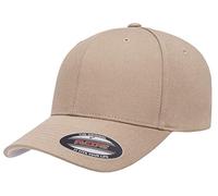 Flexfit Cotton Twill Fitted Cap Casquette de Baseball, Kaki, S/M Homme