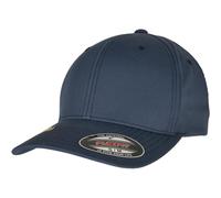 Flexfit Casquette de baseball unisexe en polyester recyclé — Bleu marine S/M