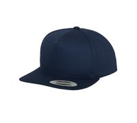 Flexfit Casquette Baseball Snapback 5 Panneaux Profil Élevé Noir/Noir