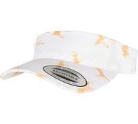 Flexfit Casquette Batik Dye Curved Visor Orange/White Einheitsgröße