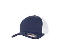 Flexfit Casquette bleu marine / blanc, Taille 55-58