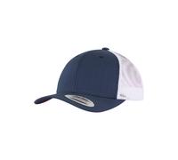 Flexfit Casquette bleu marine / blanc, Taille 55-60