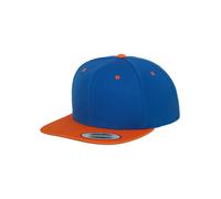 Flexfit Casquette bleu roi / orange, Taille 55-60