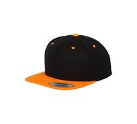 Flexfit Casquette Snapback Classic à deux couleurs – Noir/Neonorange