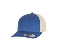 Flexfit Casquette Unisexe, Bleu/Beige, Taille Unique