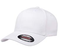 Flexfit Casquette de Baseball athlétique pour Homme Capuchon, Blanc, X-Large