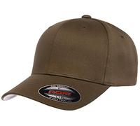 Flexfit Casquette de baseball athlétique, capuchon, vert olive, X-Large