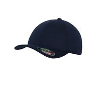 Flexfit Casquette De Baseball En Jersey Double Pic Courbé BLACK BLUE Ou GREY